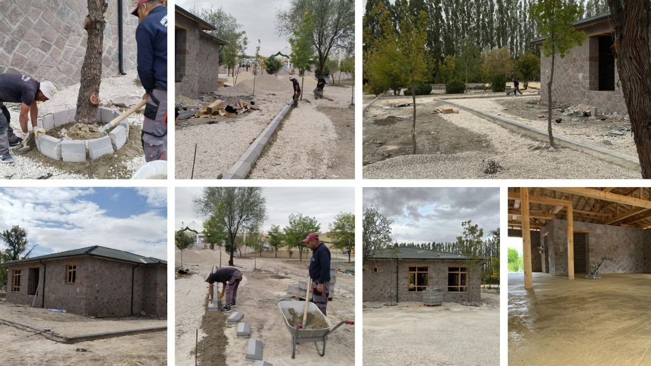 Haymana Belediyesinden ilçe merkezi ve mahallelerde yoğun mesai