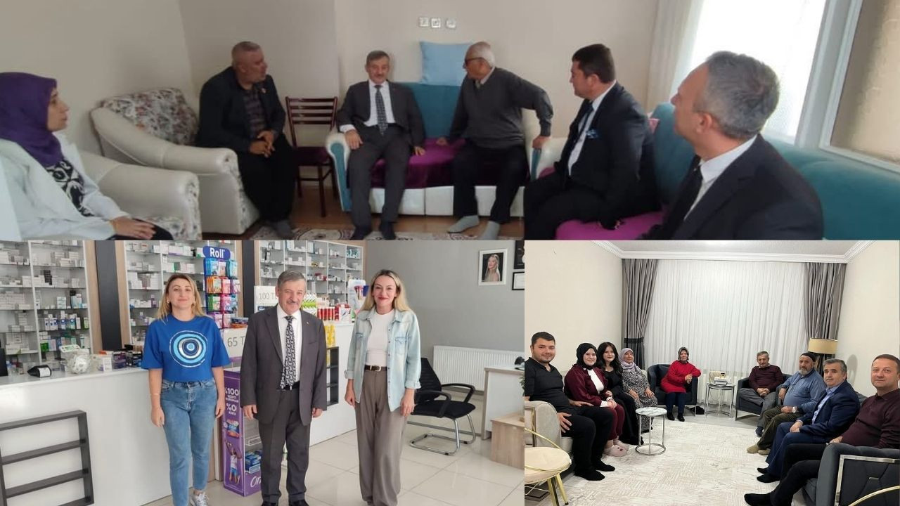 Elmadağ Kaymakamı Çaykara, vatandaş ve esnafla bir araya geldi