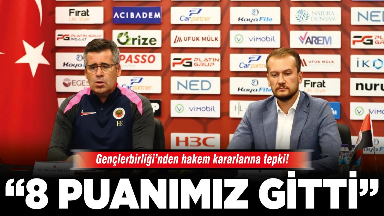 Gençlerbirliği’nden hakem kararlarına tepki! “8 puanımız gitti”