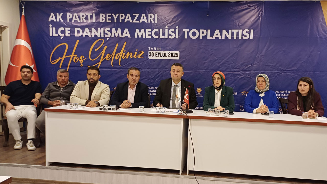 AK Parti, Beypazarı’nda İlçe Danışma Toplantısı düzenlendi