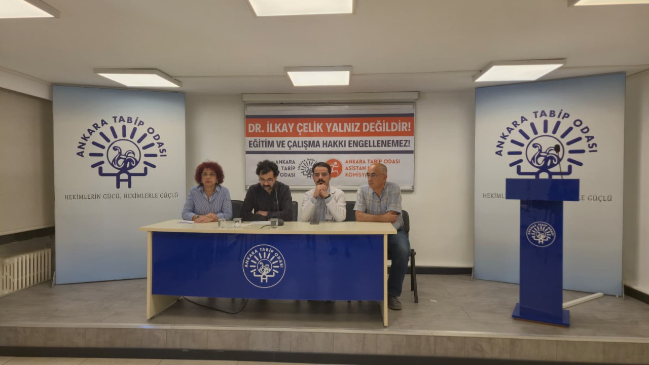 Ankara Tabip Odası’ndan sert tepki: “Dr. İlkay Çelik ikinci kez hukuksuz ihraç edildi”