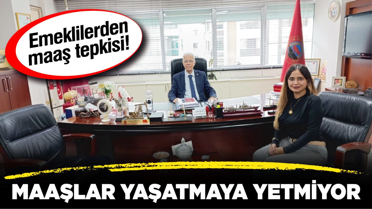 Emeklilerden maaş tepkisi! "Maaşlar yaşatmaya yetmiyor"