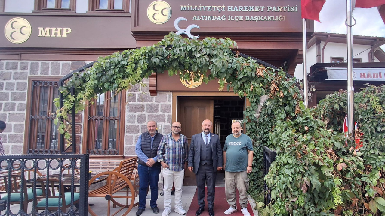 Hamamönü temsilcileri MHP Altındağ’da bir araya geldi