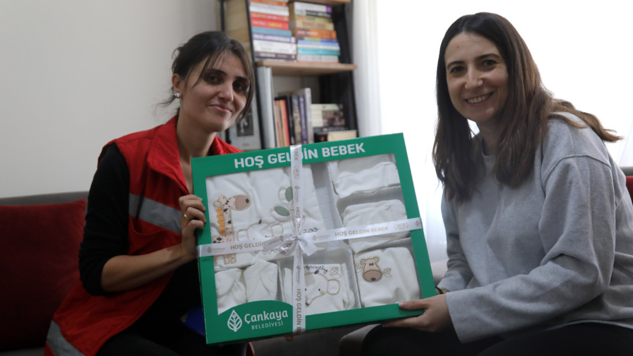 Çankaya Belediyesinden yeni anne ve babalara anlamlı destek