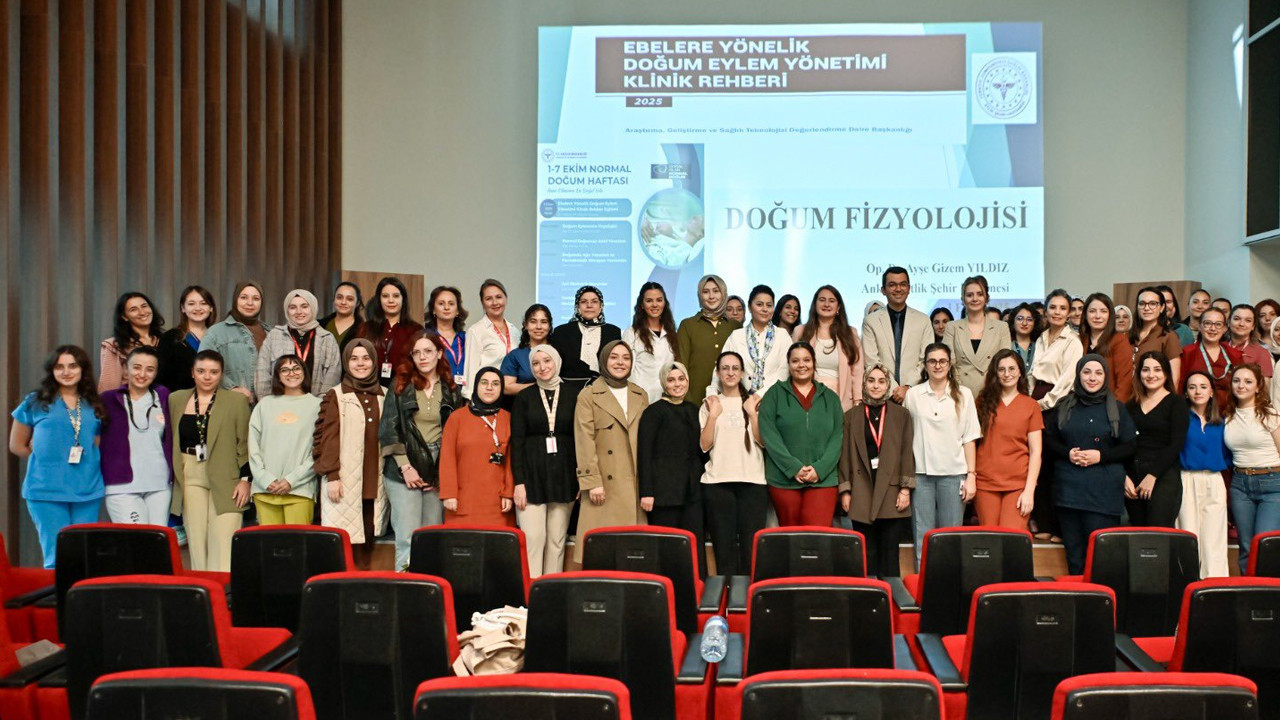 Ankara Etlik Şehir Hastanesi’nde "Normal Doğum Haftası" kapsamında eğitim programı!