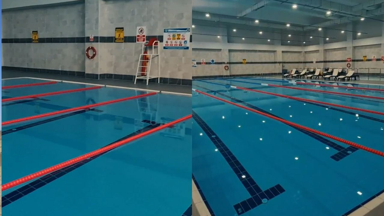 Yüzme bilmeyen çocuk kalmasın! Nallıhan’da yüzme kursları devam ediyor