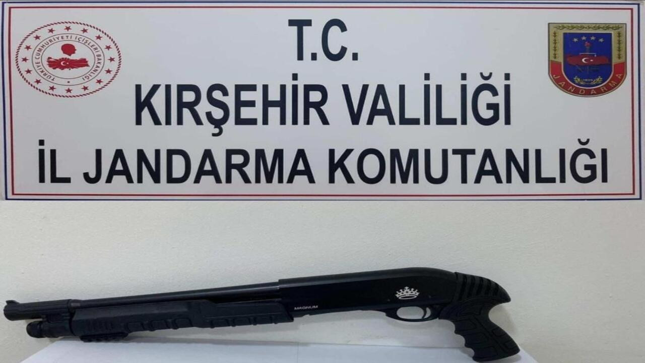 Kırşehir’de ruhsatsız av tüfeğine müsamaha yok