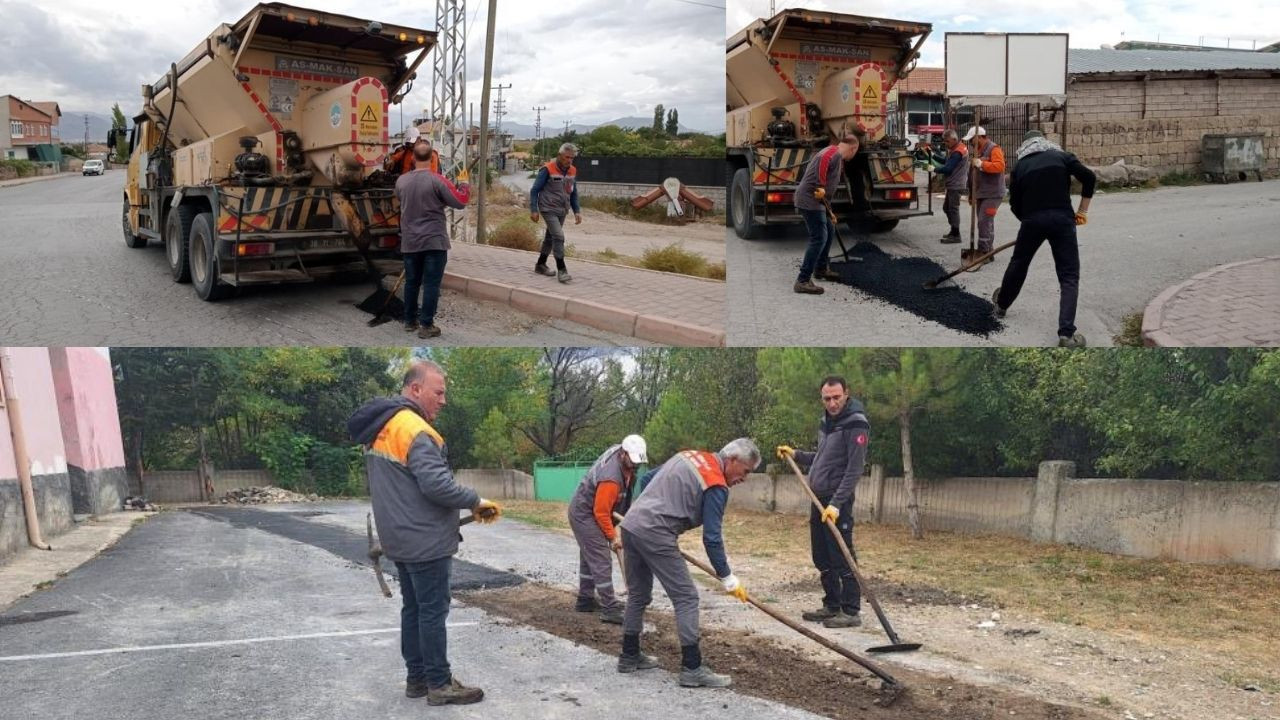 Kayseri’de onarım ve bakım çalışmaları: Yollar kışa hazır hale getiriliyor!