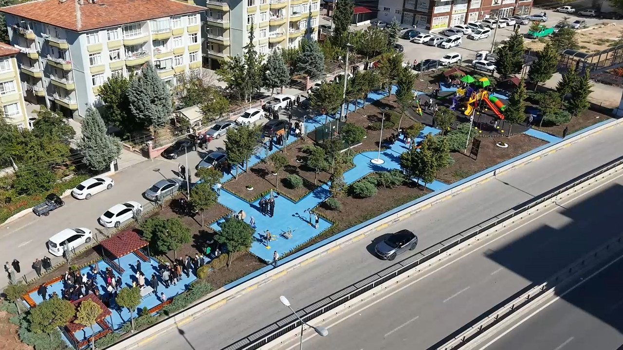 Kırıkkale'de park açılışında duygusal anlar yaşandı