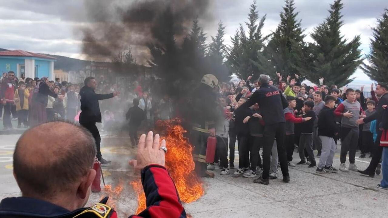 Yozgat’ta gerçeküstü afet tatbikatı