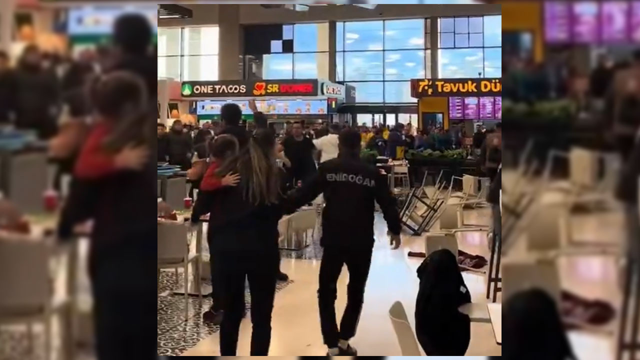 Ankaragüçlü taraftarlar Metromall AVM’yi savaş alanına çevirdi