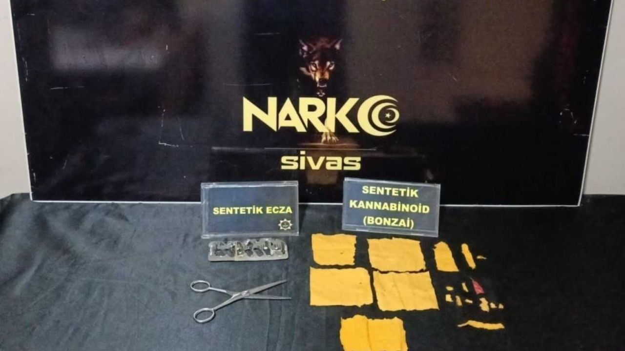Sivas'ta geniş çapta uyuşturucu denetimi!