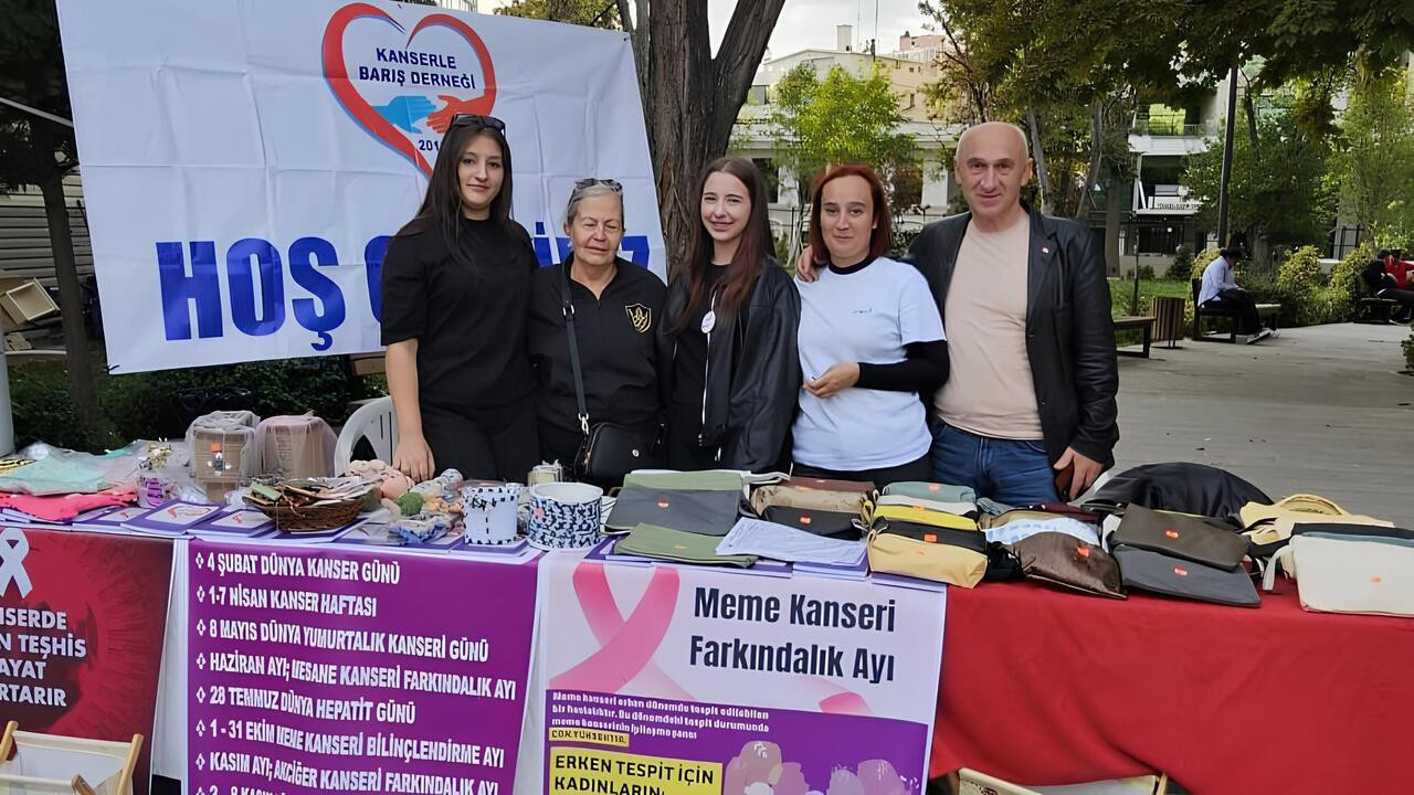 Kanserle Barış Derneği’nden meme kanseri farkındalık etkinliği