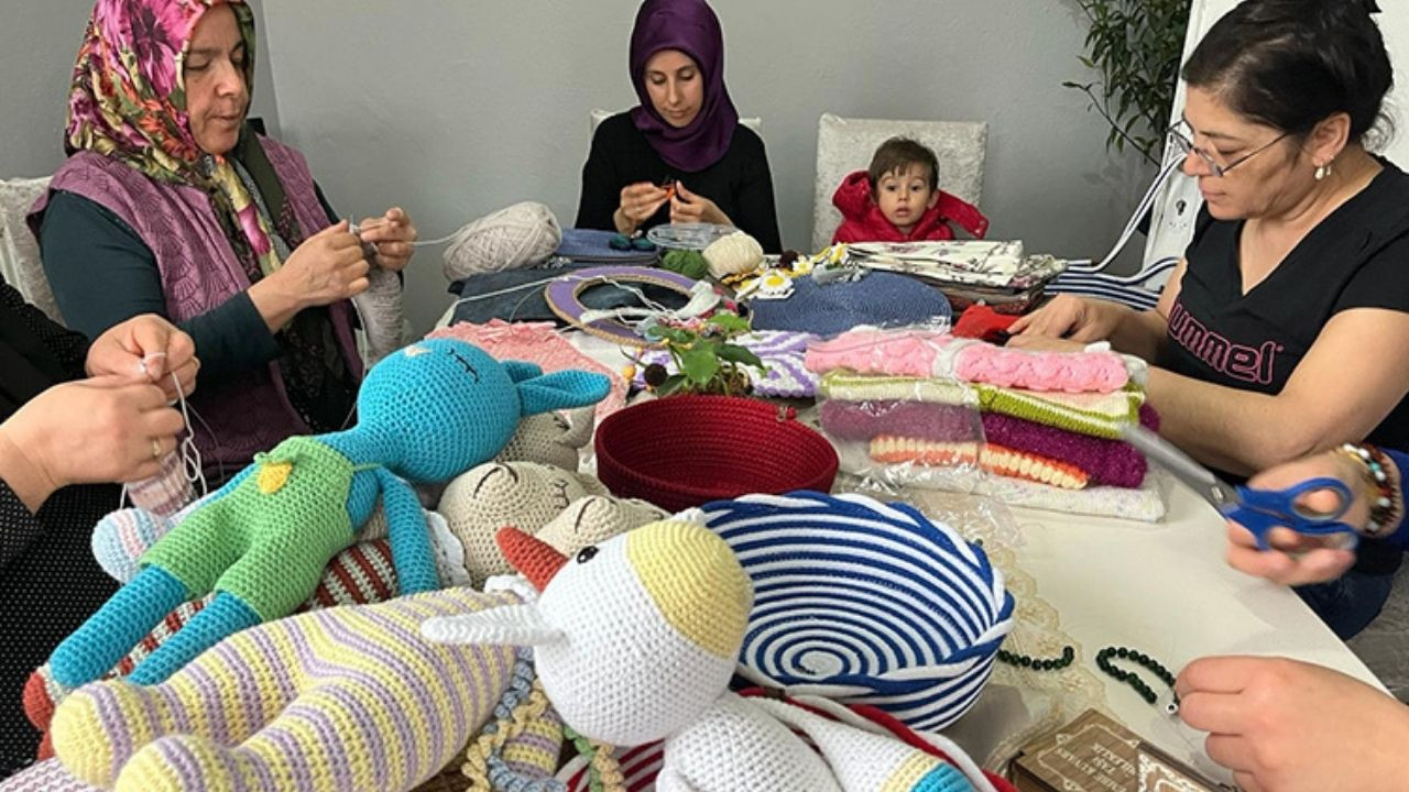 Çubuk’ta kadın emeğine destek: Üreten eller ekonomiye güç katıyor!