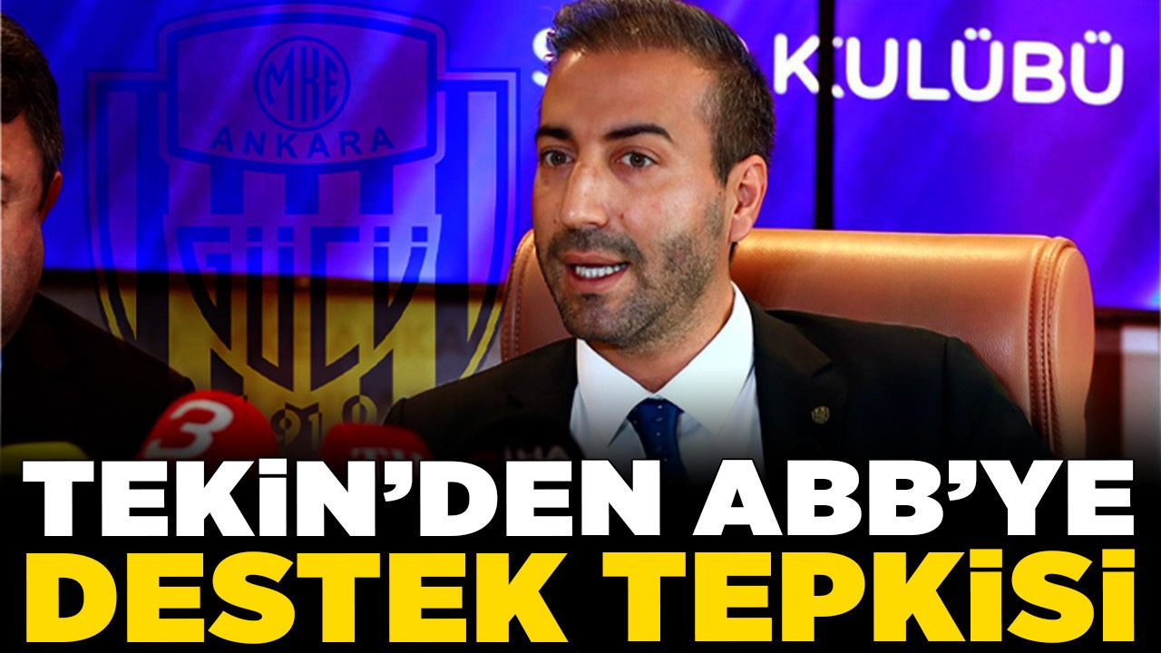 Ankaragücü'nde kriz büyüyor: Tekin'den ABB'ye destek tepkisi!