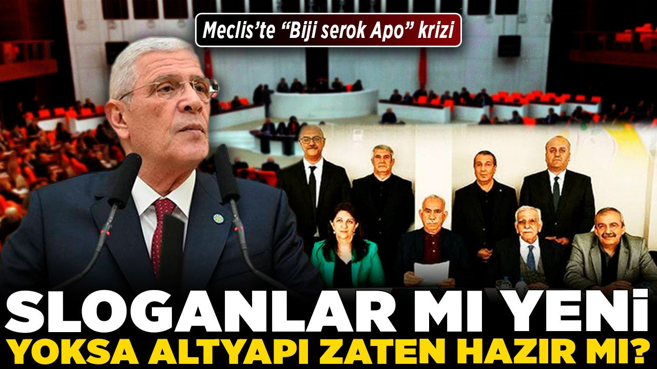 Meclis’te “Biji serok Apo” krizi: Sloganlar mı yeni, yoksa altyapı zaten hazır mı?