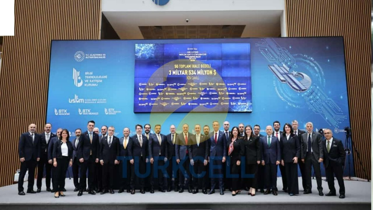 5G ihalesi tamamlandı: Turkcell 160 MHz ile en yüksek kapasiteye sahip oldu
