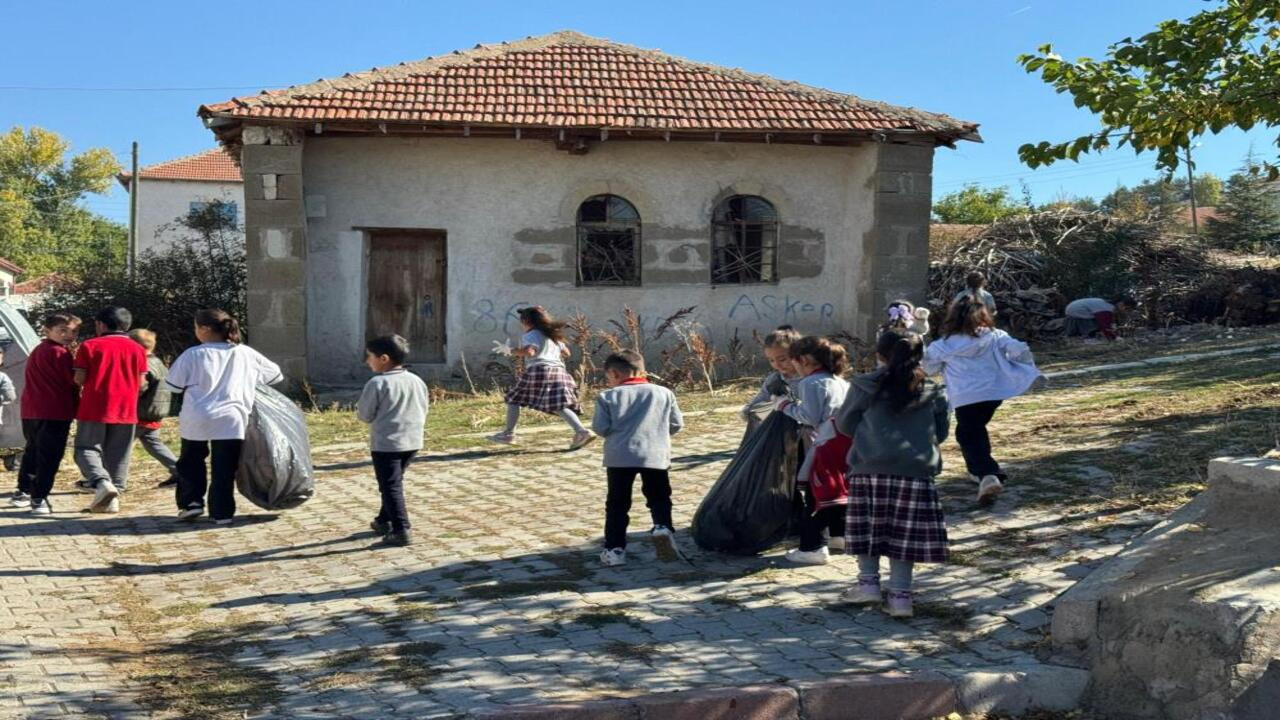 Yozgat’ta küçük çocuklardan büyük farkındalık
