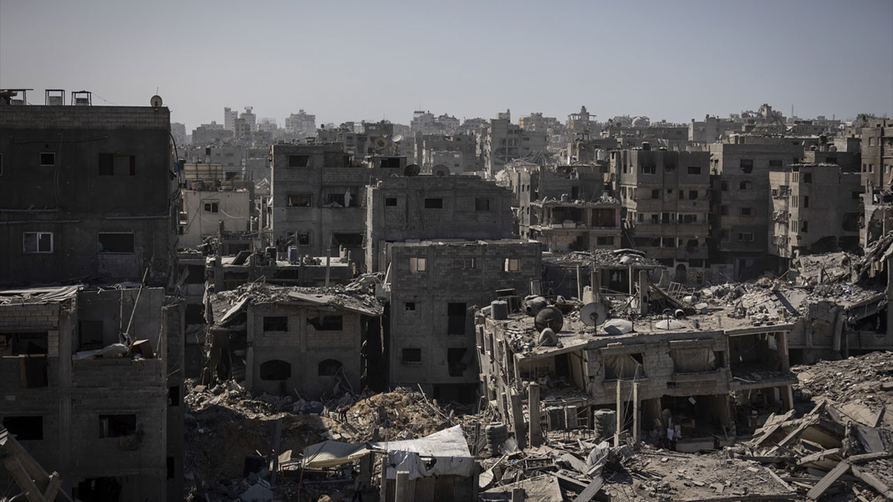 İsrail ordusunun Gazze’den çekilmesiyle Şeyh Rıdvan’da bıraktığı yıkım ortaya çıktı