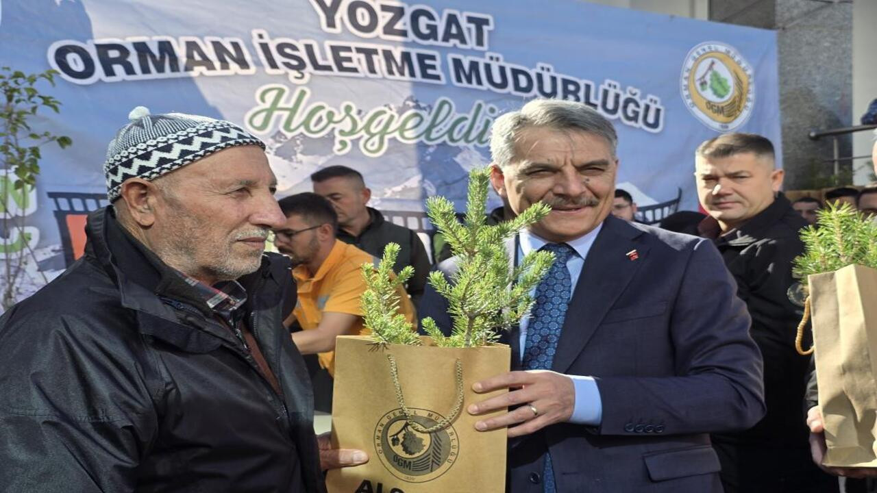 Yozgat’ta 110 bin fidan, toprakla hemhâl olacak