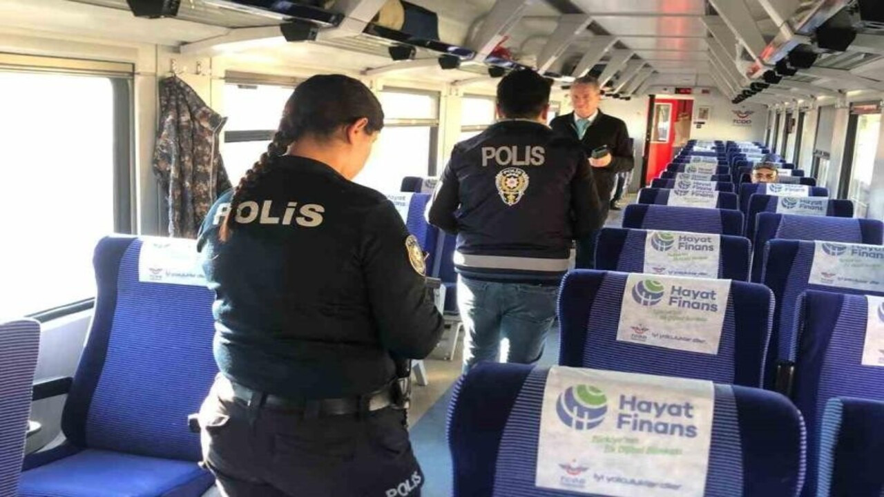 Yozgat’ın Yerköy ilçesinde tren denetimi teyakkuzu