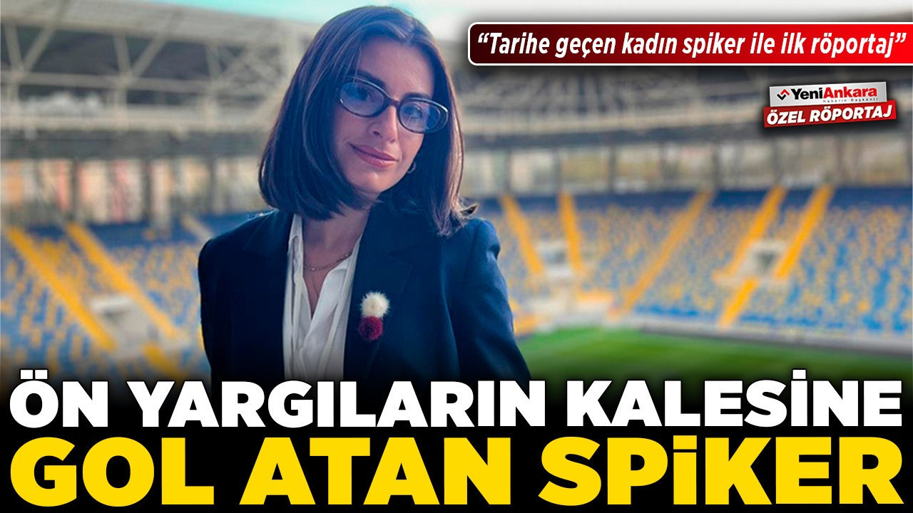Ön yargıların kalesine gol atan spiker! Elif Ünal Gümüş, futboldaki “erkek işi" tabusunu yıktı