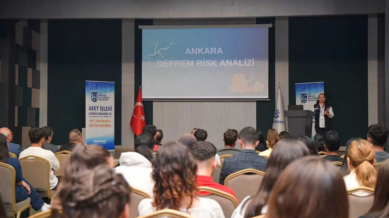 Ankara Büyükşehir Belediyesi, Beypazarı’nda afet farkındalık eğitimiyle toplumu bilinçlendiriyor