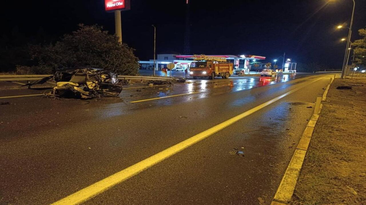 Afyonkarahisar’da ölümlü kaza: Uzman çavuş ağır yaralı!