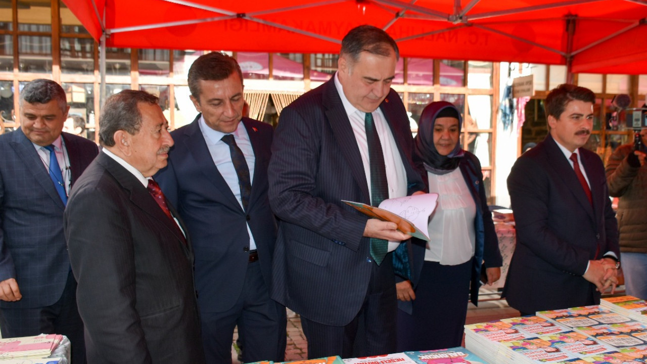 Nallıhan Kocahan’da 2. Kitap Fuarı kapılarını açtı