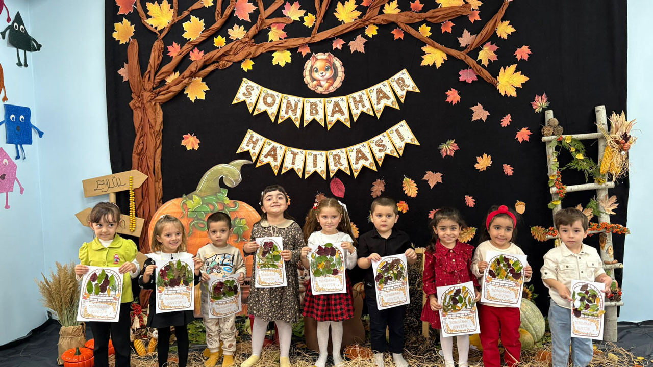 Plevne Anne Çocuk Oyun Evi’nde renkli sonbahar etkinliği