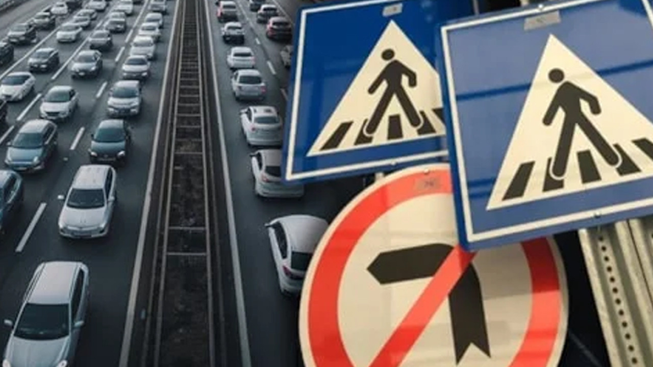 Trafikte yeni uyarı levhası! Sisli yollarda yeni sistem
