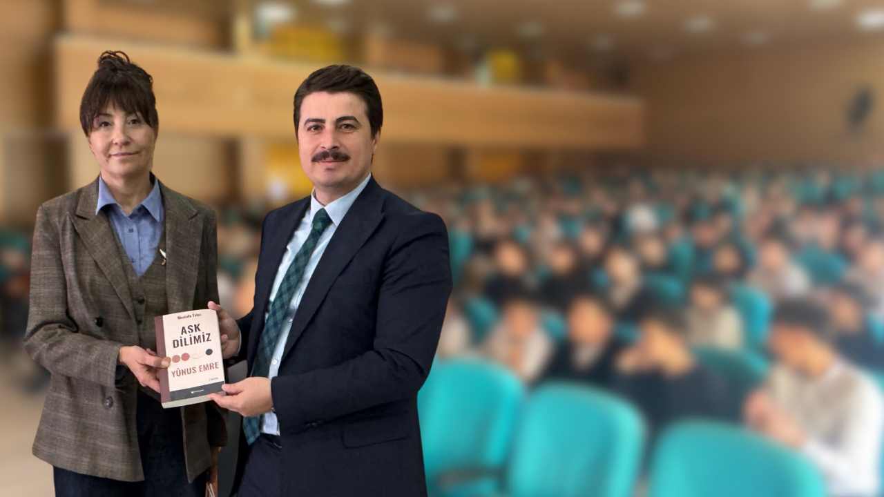 Demet Samancı Nallıhan’da konuştu! “Aşk Dilimiz Yunus Emre” konferansı gerçekleşti