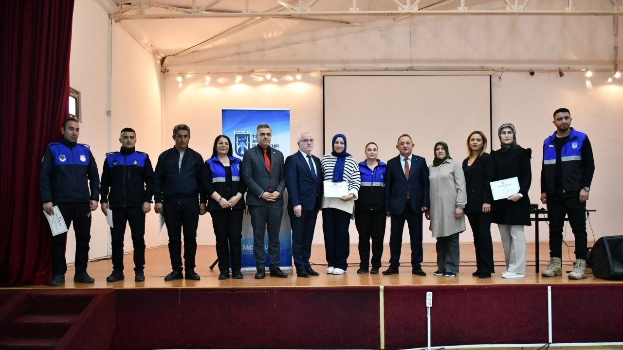 Hazırlık hayat kurtarır! Haymana Afet Farkındalık ve Yangın Eğitimi'ni tamamladı