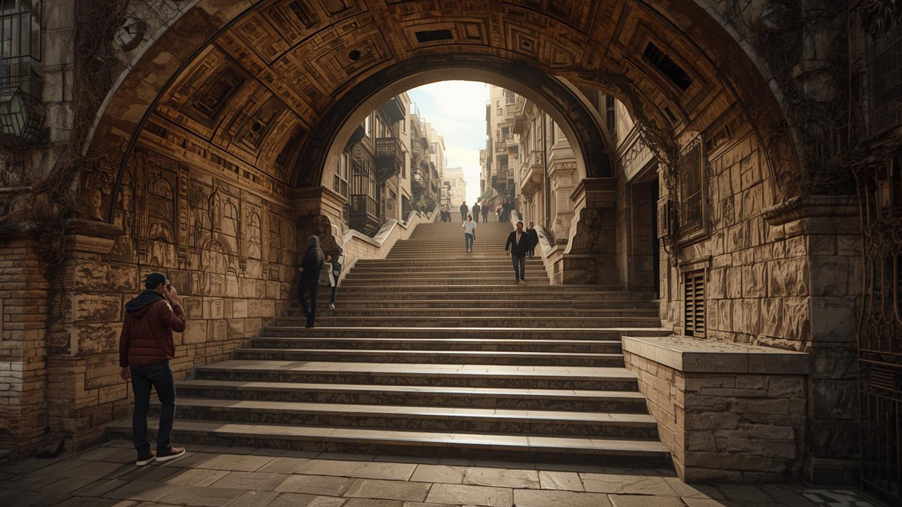 2 bin 393 adımda "zaman tüneli": Ankara'nın sokaklarına sinmiş antik sırlar