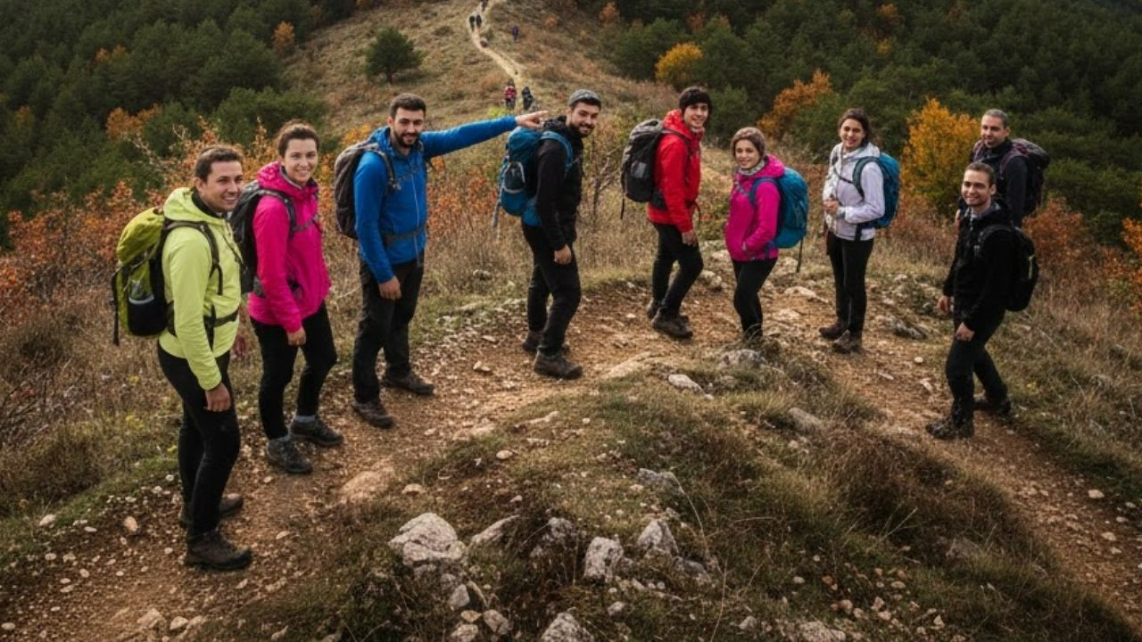 Yeşilin her tonuna dokunma zamanı: Beypazarı Belediyesinden pazar sabahına özel doğa yürüyüşü
