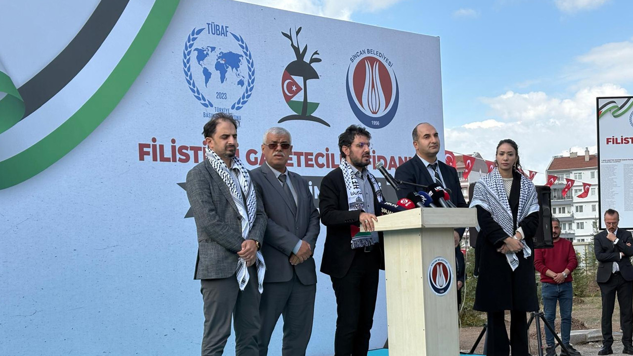 Ankara'da Filistinli gazeteciler için umut yeşeriyor!