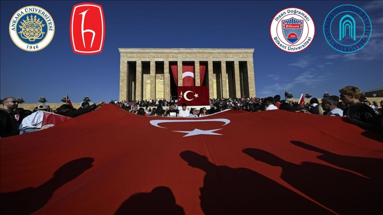 Ankara'nın üniversitelerinden 29 Ekim’de “Cumhuriyet ve Gelecek” vurgulu mesajlar