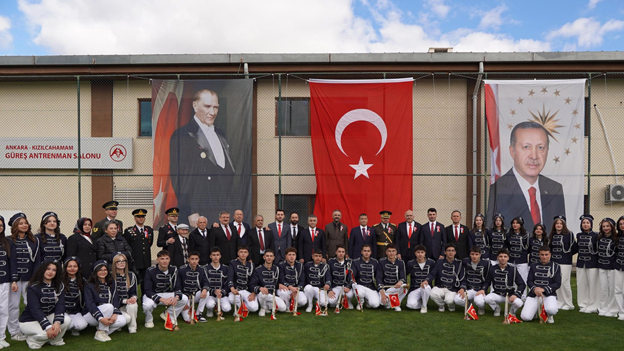 Kızılcahamam’da Cumhuriyetin 102. yılı coşkuyla kutlandı