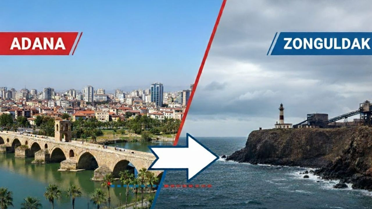Adana-Zonguldak arası kaç kilometre? Kaç saat sürer ve hangi rota tercih edilmeli?