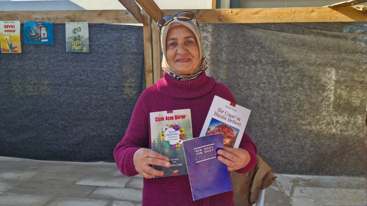 29 yıl sonra kalemine yeniden sarıldı: Halk Ozanı Medine Çınar’dan gençlere anlamlı mesaj