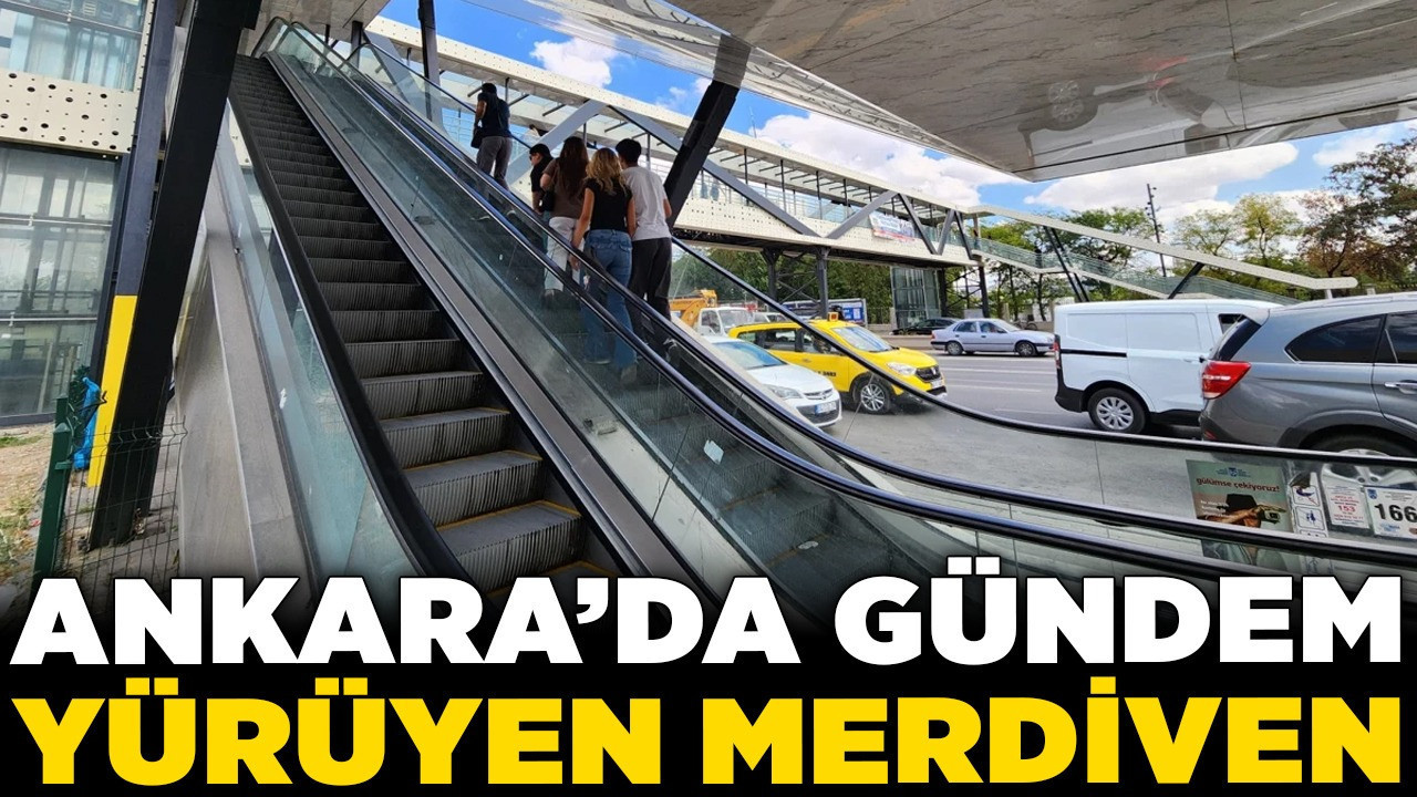 Ankara’da gündem, yürüyen merdiven ABB’nin “suikast” iddiası tartışma yarattı