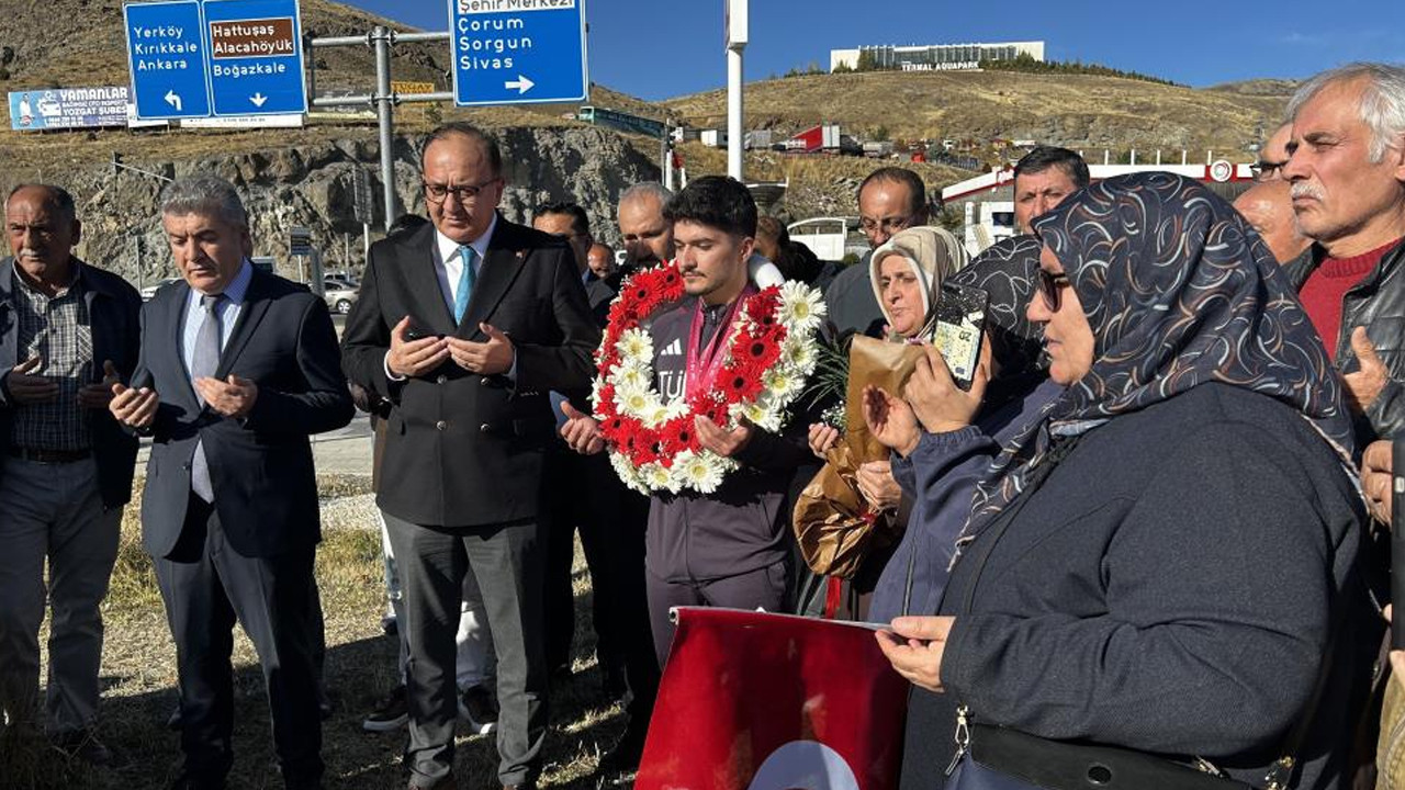 Dünya Şampiyonu Furkan Özbek’e Yozgat'ta coşkulu karşılama!