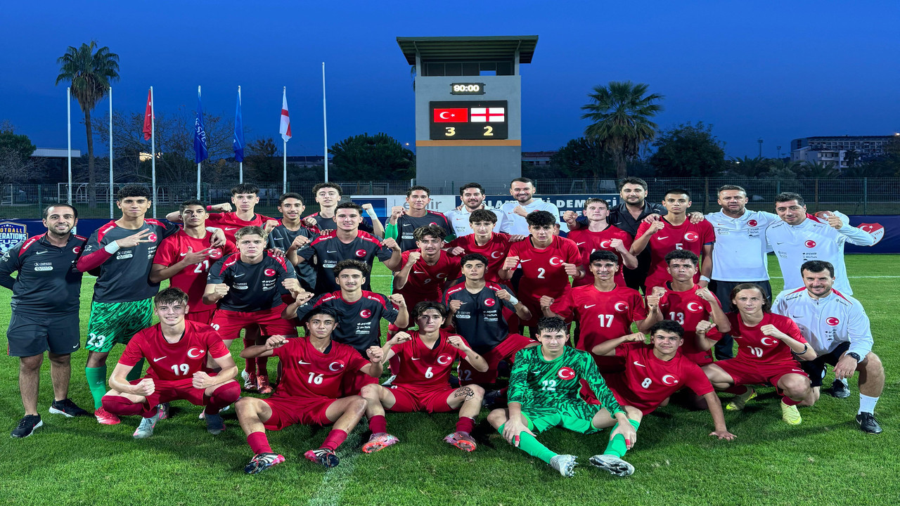 U16 Milliler, İngiltere’yi dize getirdi!