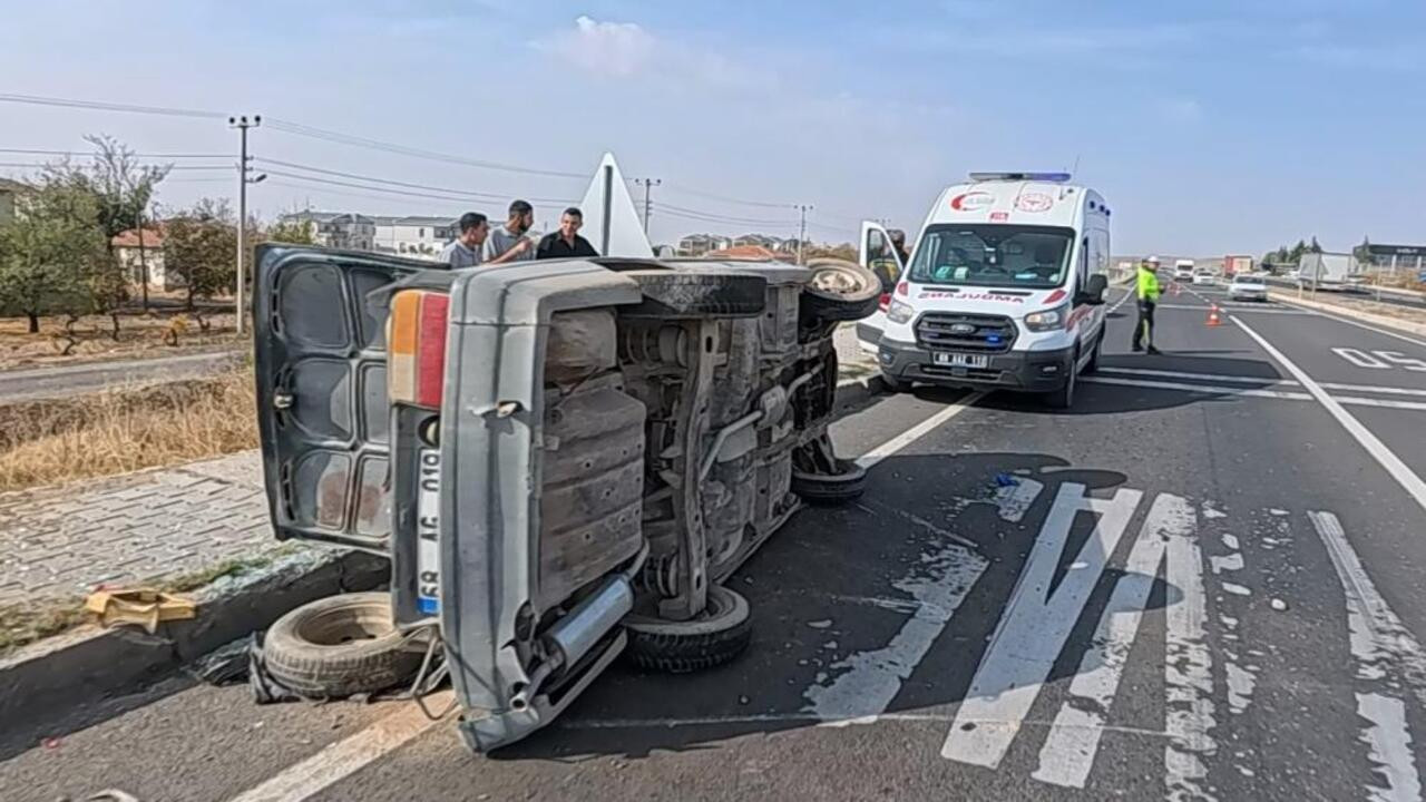 Aksaray’daki feci kaza, 3 kişiyi hastanelik etti!