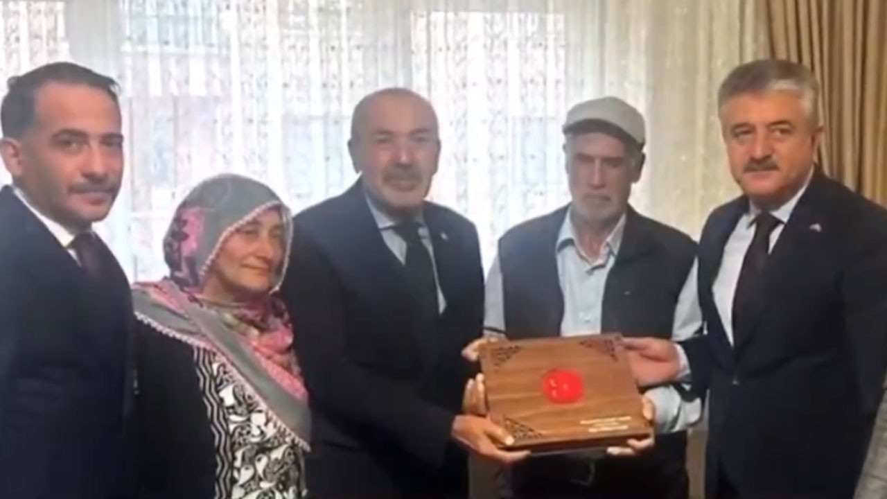 MHP’li Yaşar Yıldırım, Sincan'da Şehit Astsubay Ufuk Akıncı’nın ailesini ziyaret etti