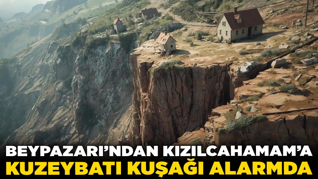 Ankara'nın altı kayıyor! MTA haritasındaki kırmızı alanlar hangi ilçeleri vuruyor? Beypazarı'ndan Kızılcahamam'a kuzeybatı kuşağı alarmda!