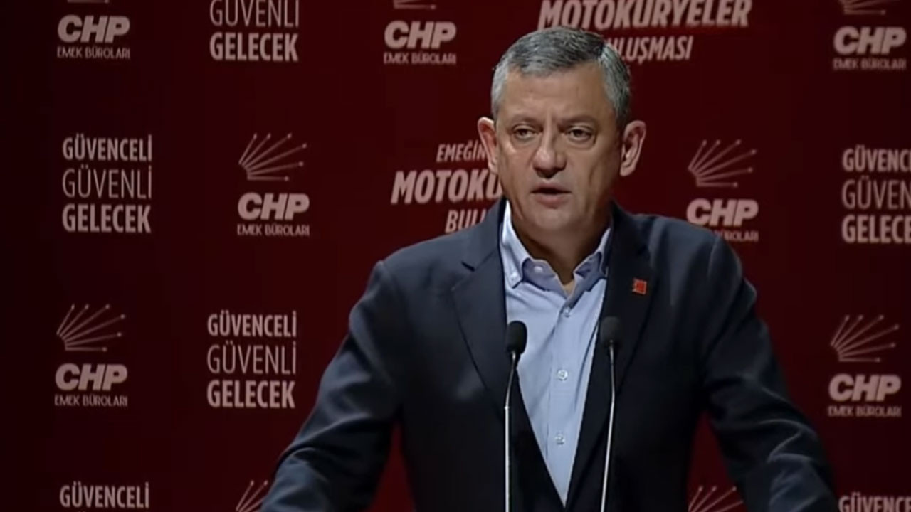 CHP Genel Başkanı Özgür Özel, motokuryelerle buluştu: “Sorunlarınız görünür olmalı”