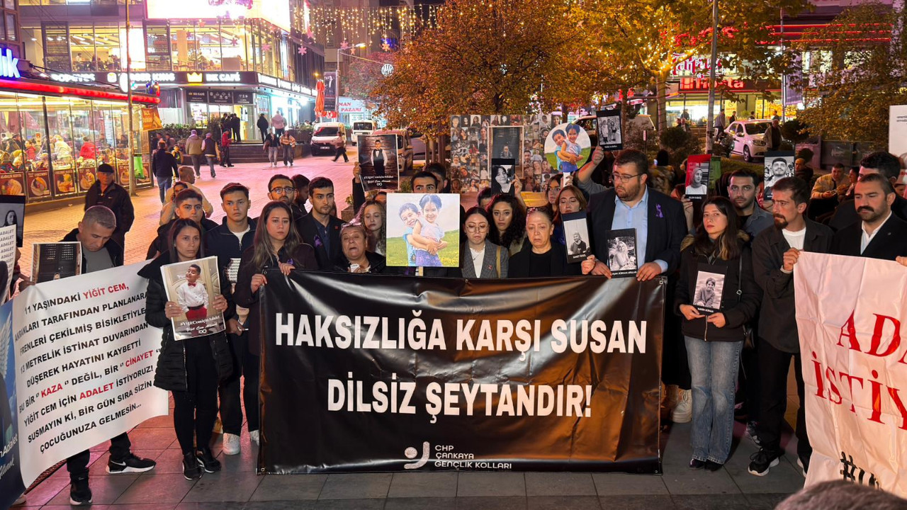 CHP’li Gençlik Kolları'ndan "adalet" çağrısı!