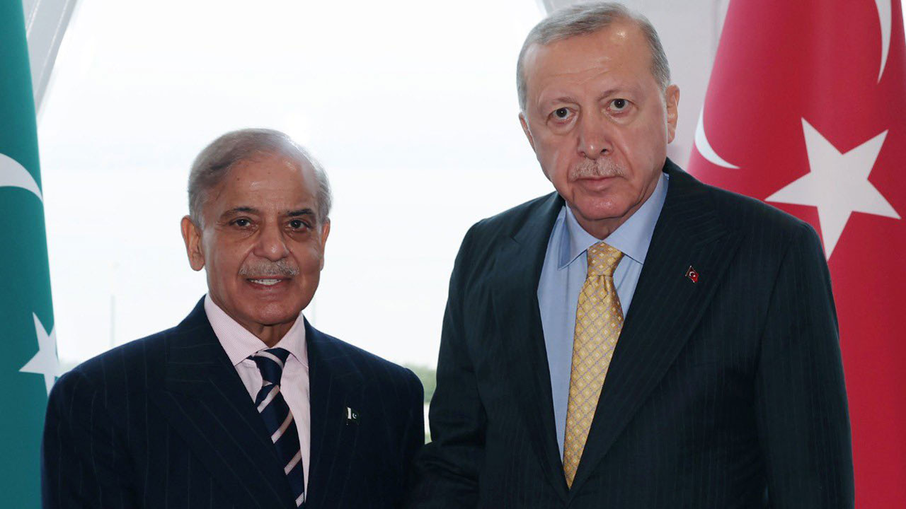 Cumhurbaşkanı Erdoğan, Pakistan Başbakanı Şerif ile görüştü