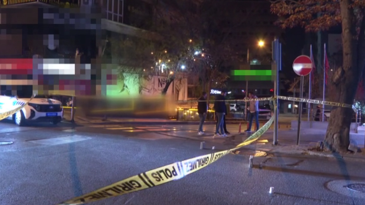 Ankara'da korku dolu anlar! Gece yarısı kurşunlar konuştu bir kişi yaralandı